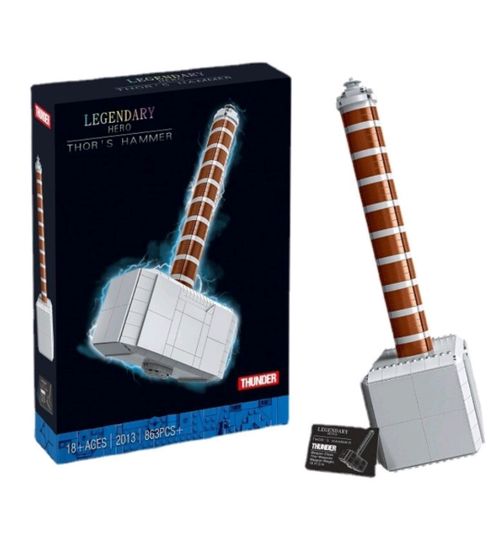 Конструктор Мстители "Молот Тора" , 863 дет.