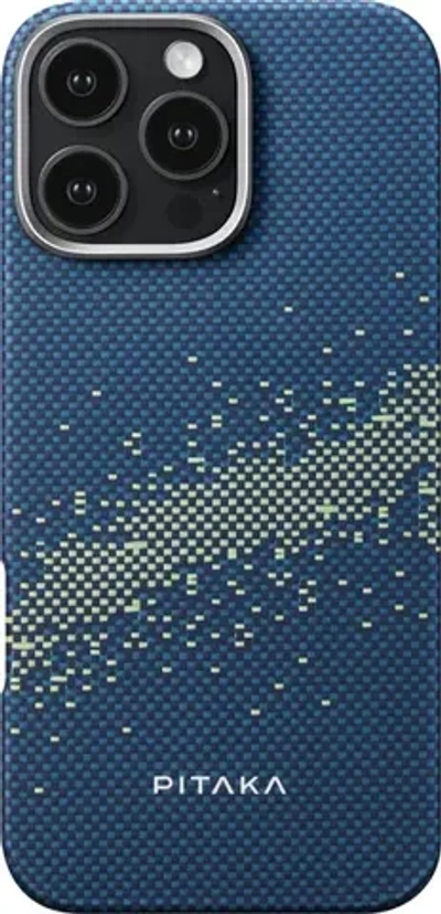 Чехол Pitaka для iPhone 16 Pro Tactive Woven case, Milky Way (KI1602PYG)