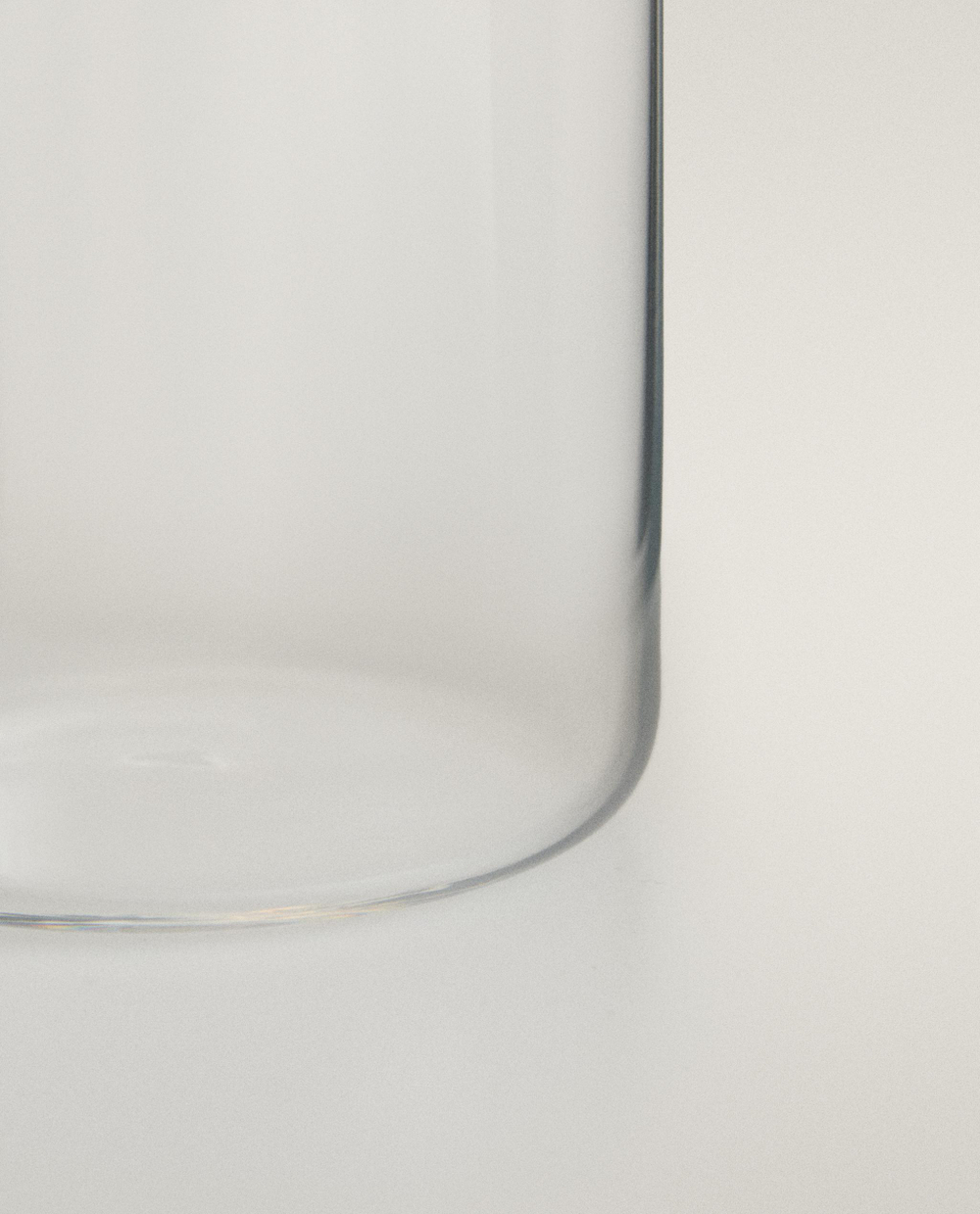Zara Home стакан из стекла, цвет прозрачный, 10 см · 0254/401