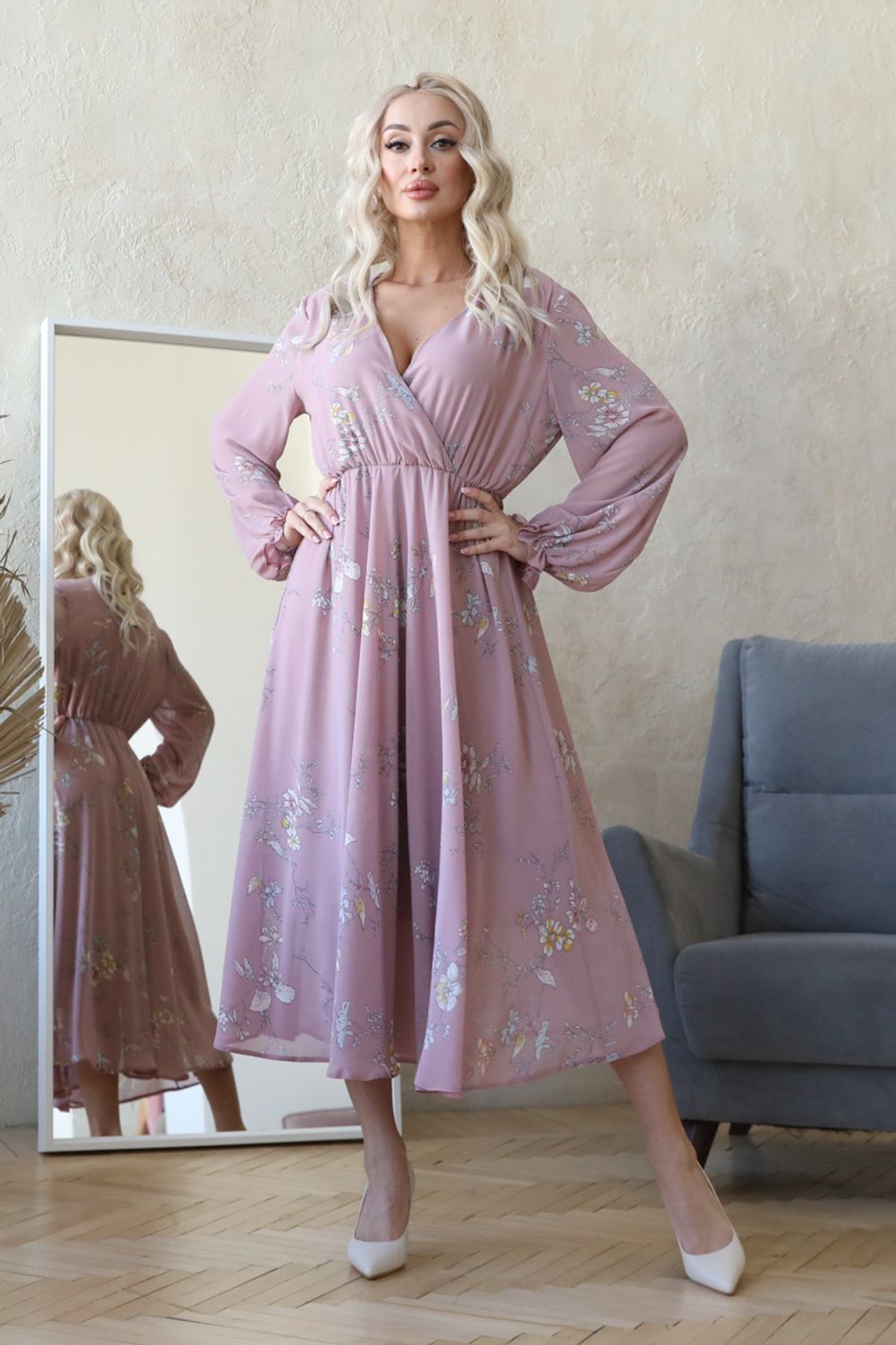 Платье П5-4925/8 Wisell (Акция)