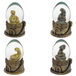 GAEM Фигурка декоративная в стекл шаре "Змея", D4.5 см, L4,5 W4,5 H7,5 см, 4в.