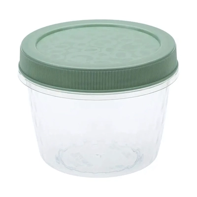 Банка для продуктов Ролл 0,55л Микс (разноцветный) 110x110x85 мм