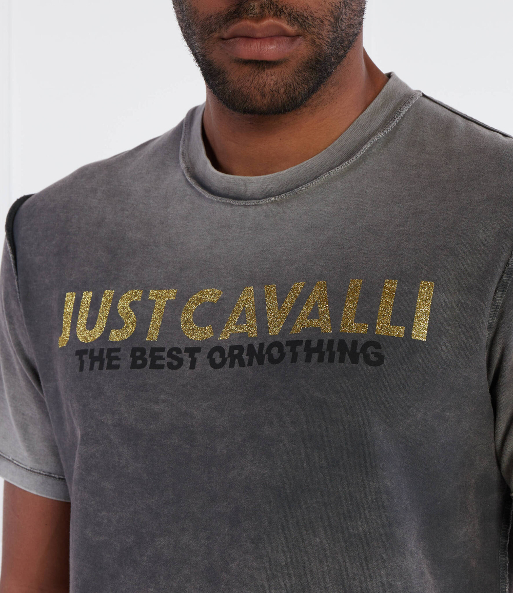 Двухсторонняя футболка Just Cavalli - серый(76OAHE06CJW14)