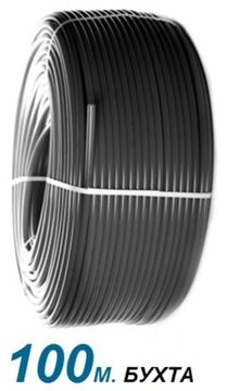 Труба Stout 16х2,2 мм. из сшитого полиэтилена PEX-a серая бухта 100 м. (SPX-0001-001622)