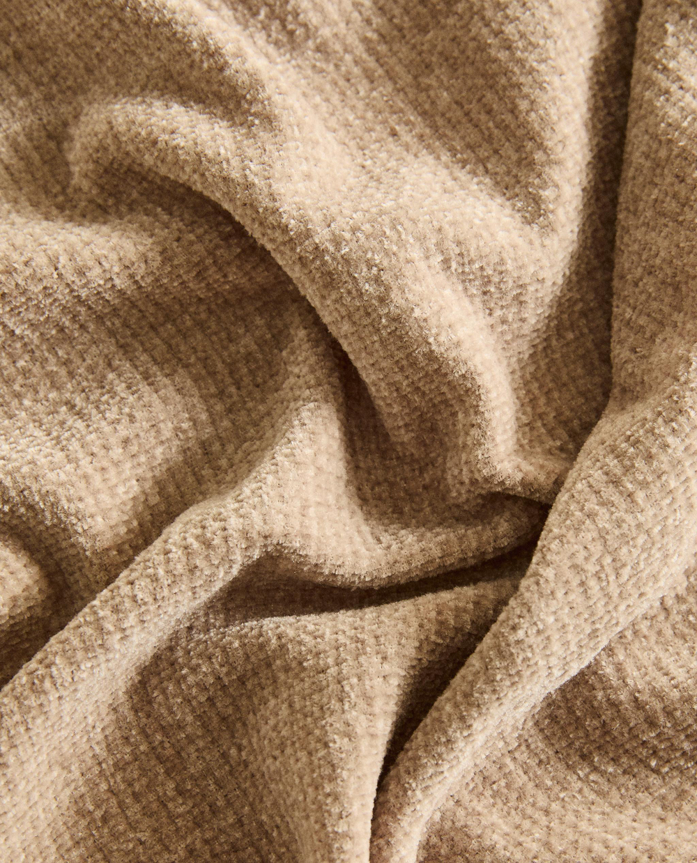 Zara Home плед из полиэстера, коричневый, 140x190 см · 2360/004