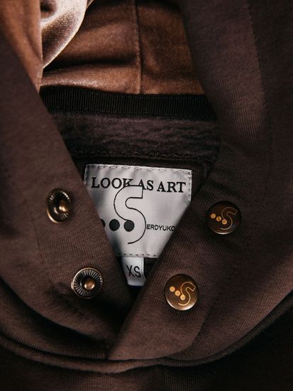 Serdyukov худи Moore одежда унисекс стиль принт качество LOOK AS ART