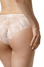 Женские трусики-слипы с кружевом (Размер: 54) (Цвет: черный)