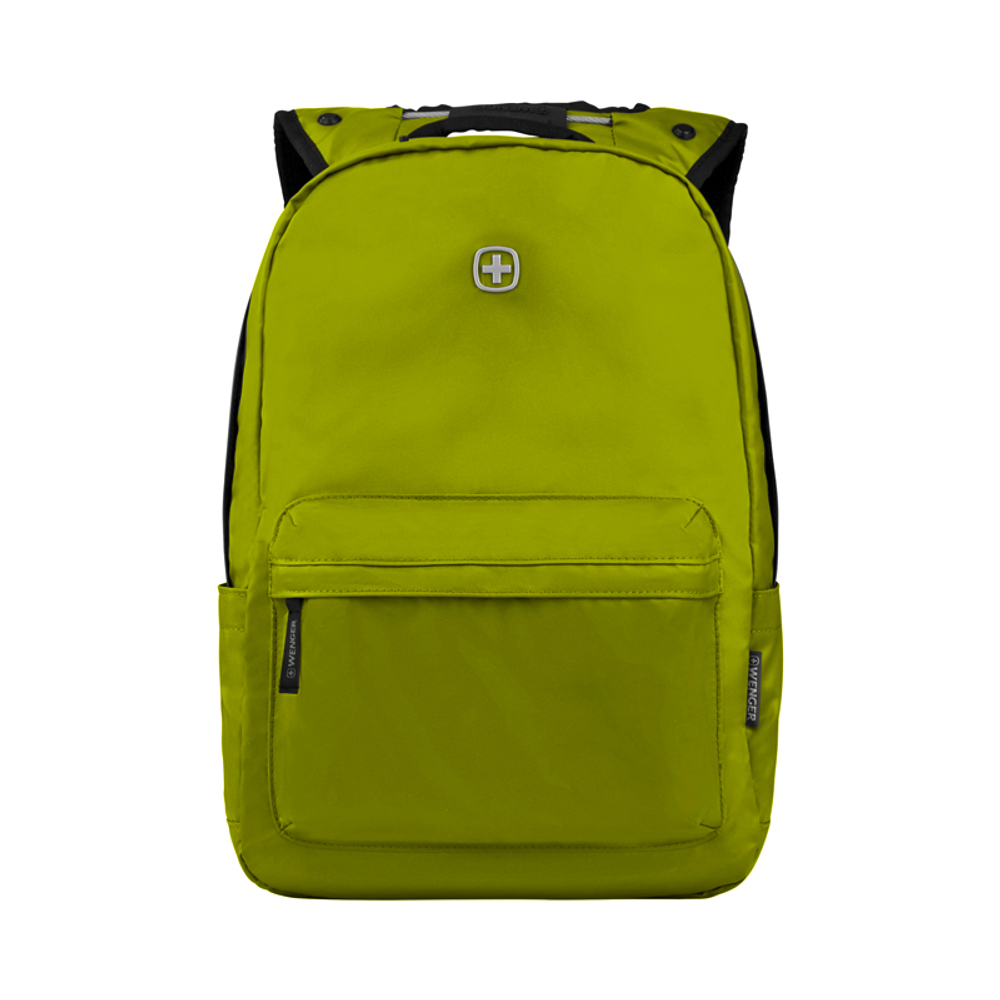 Рюкзак Wenger 14'', с водоотталкивающим покрытием, салатовый, 28x22x41 см, 18 л
