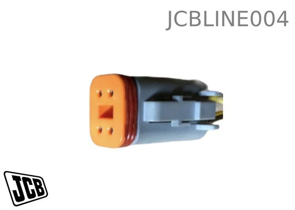 Штекер фишка 3-разъёма JCB JCBLINE003