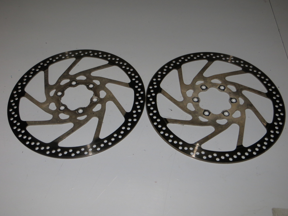 Тормозной диск Shimano RT-75, d160 мм, 6 болтов.