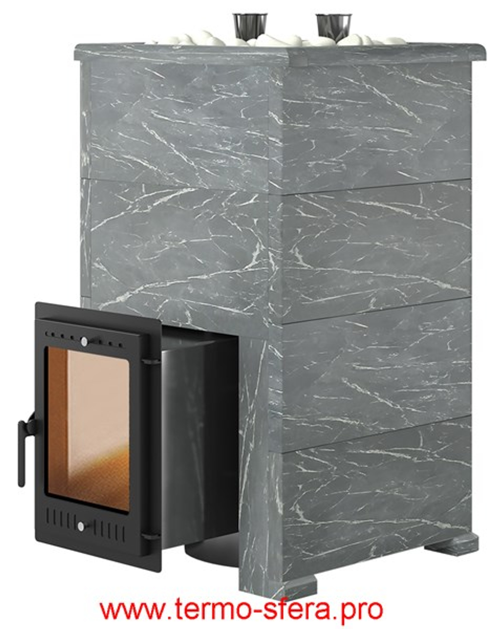 Печь для бани Эверест "Steam Master 60 INOX" Талькохлорит, S-40