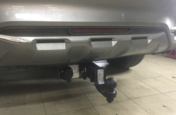 Фаркоп для Haval F7 2019-2024, Haval F7x 2019-2024 Тип шара: E. Нагрузки: 1500/100 кг, HV 03B