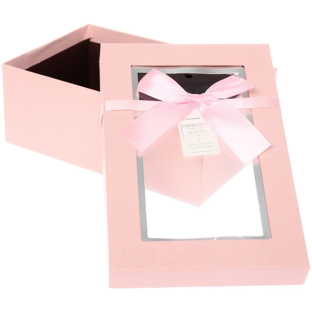 Коробка подарочная «Нежная душа» 21*14*8 см, Розовый