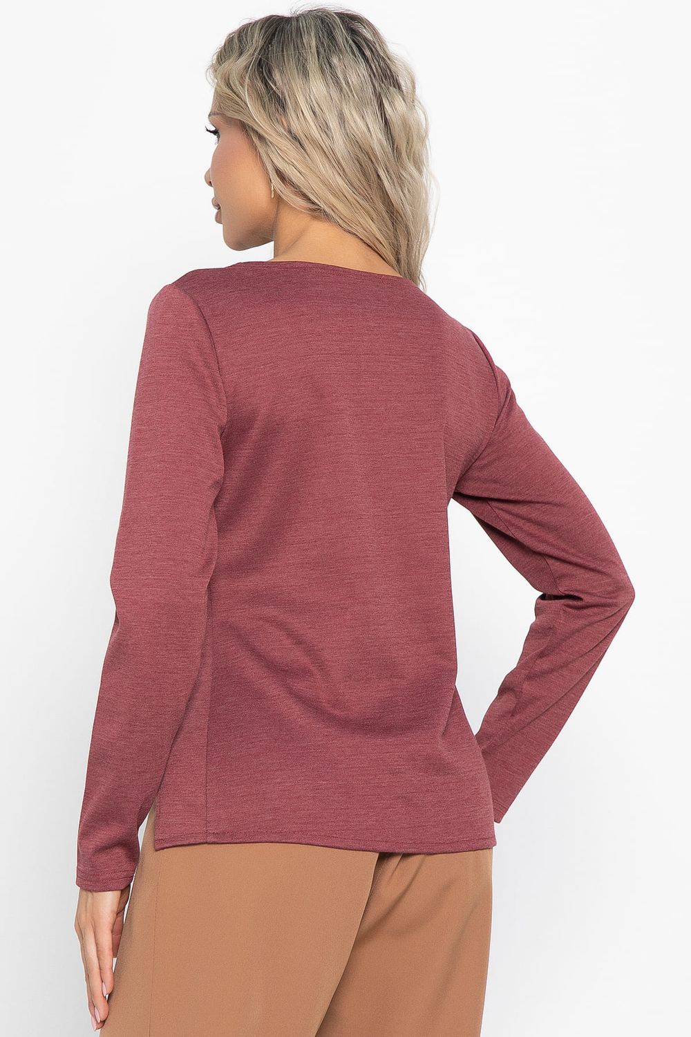 Блуза Тильда (бордовая) Б14995-50М LT Collection