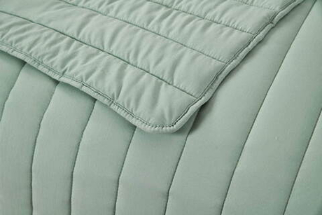 Покрывало 230х250 и 2 наволочки 50х70 Sofi De MarkO Микаэль Изумруд