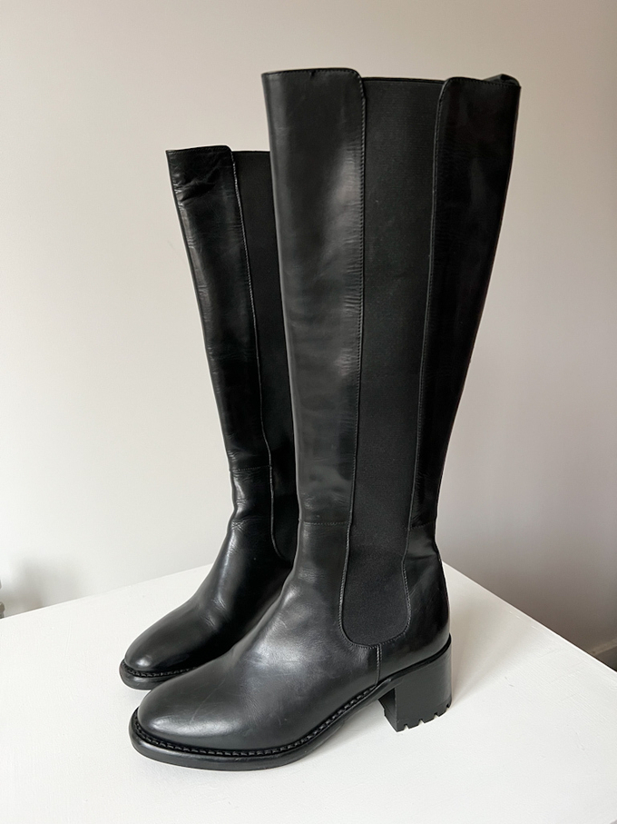 Кожаные сапоги Colisee, 38,5