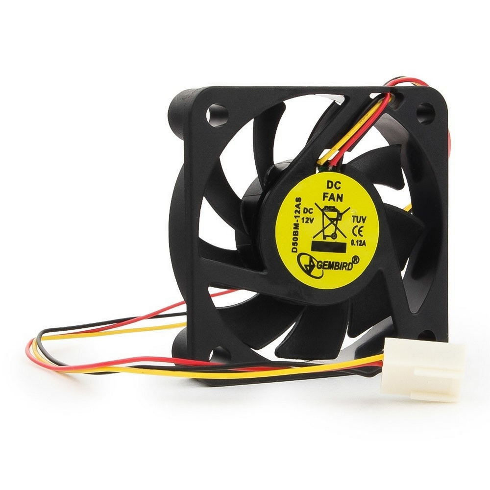 Вентилятор PC Gembird (D50SM-12AS) 50x50x10,3Pin