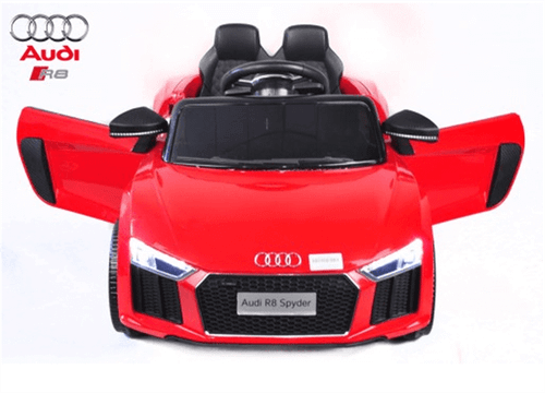 Детский электромобиль "AUDI R8" красный
