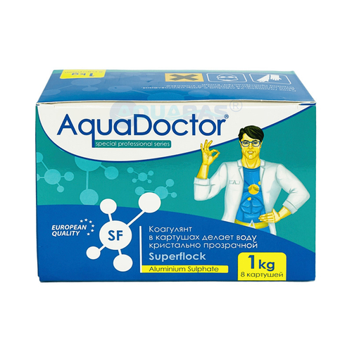 AquaDoctor SuperFlock Коагулянт длительного действия (8 шт) 1 кг