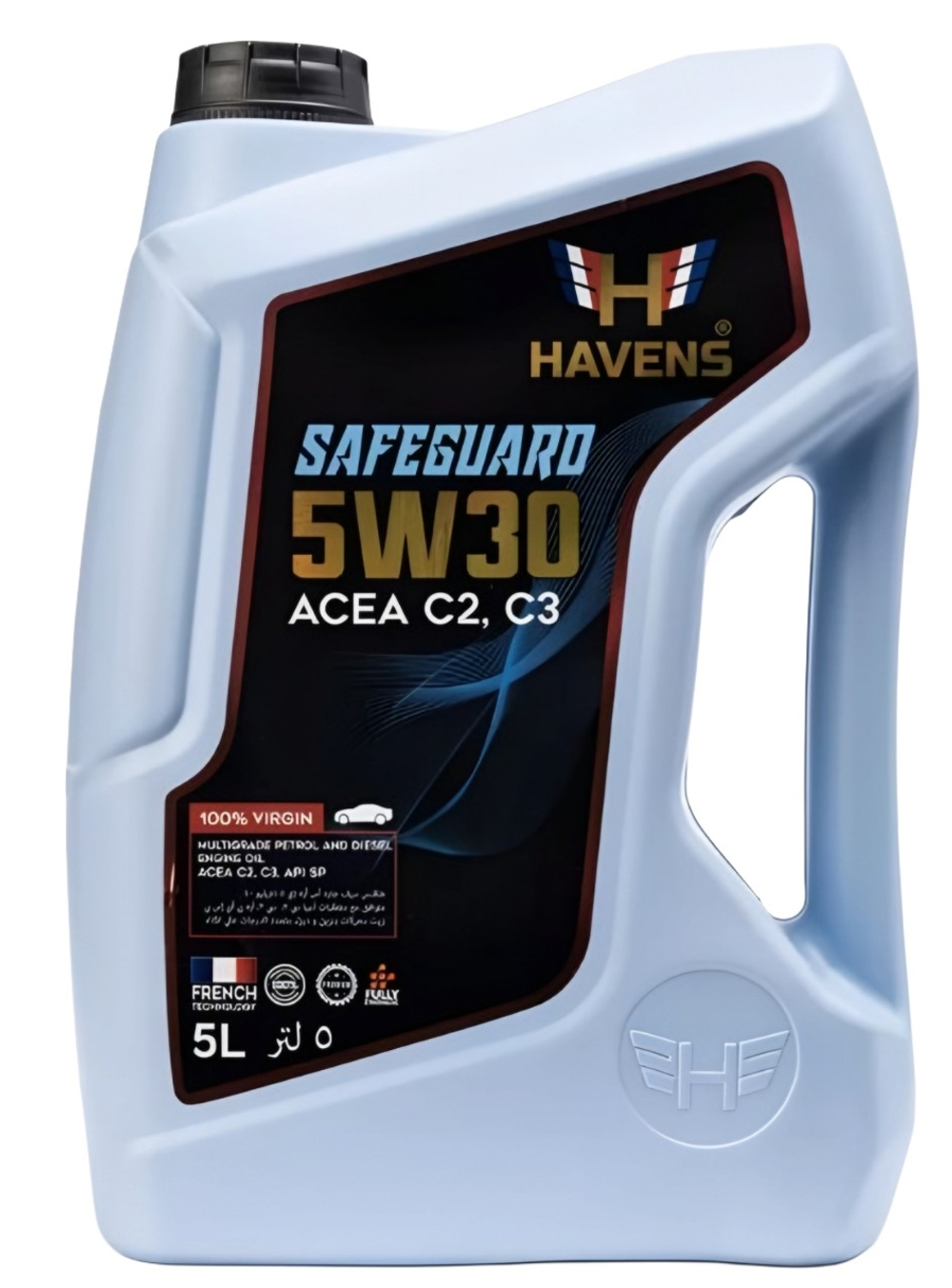 Havens Safeguard SAE 5W30 ACEA С2 C3, API SP, SN PLUS, SN/CF (5л)