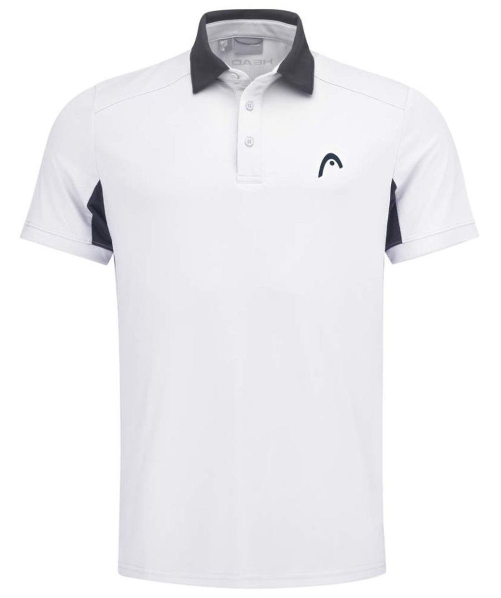 Мужское теннисное поло Head Slice Polo Shirt - white