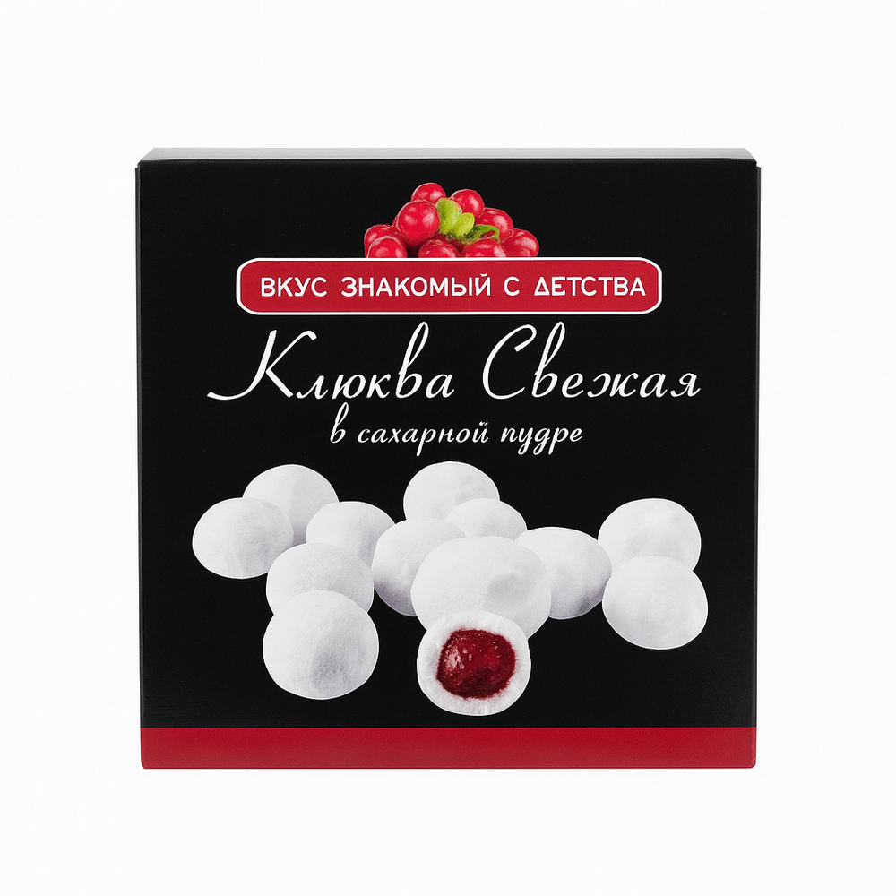 Клюква в сахарной пудре (100 гр)