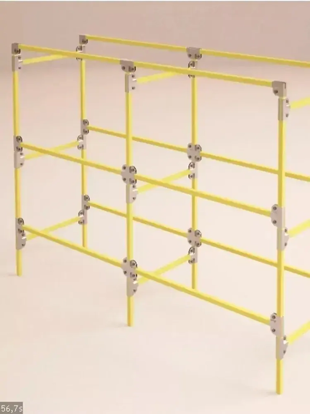 Крепеж для теплицы краб-система Т-образный для труб 40х40мм, подойдет и для 40х20мм, подходит для стеллажа и теплиц, 8 пар- толщина металла 1.5мм