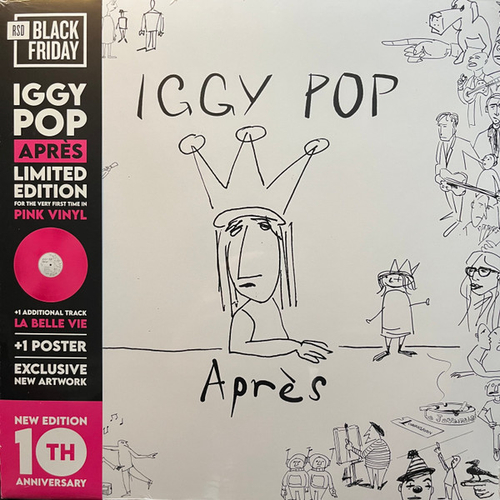 Iggy Pop - Apres - Limited Pink LP