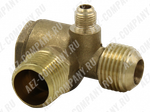 Клапан компрессора обратный (вход/выход: 1/2"Н - 1/2"Н, трубка:Н) [AEZ]