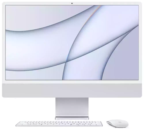 Apple iMac 4.5K 24" (2021) Silver (M1 8-Core CPU/8-Core GPU, 16GB, 256Gb)