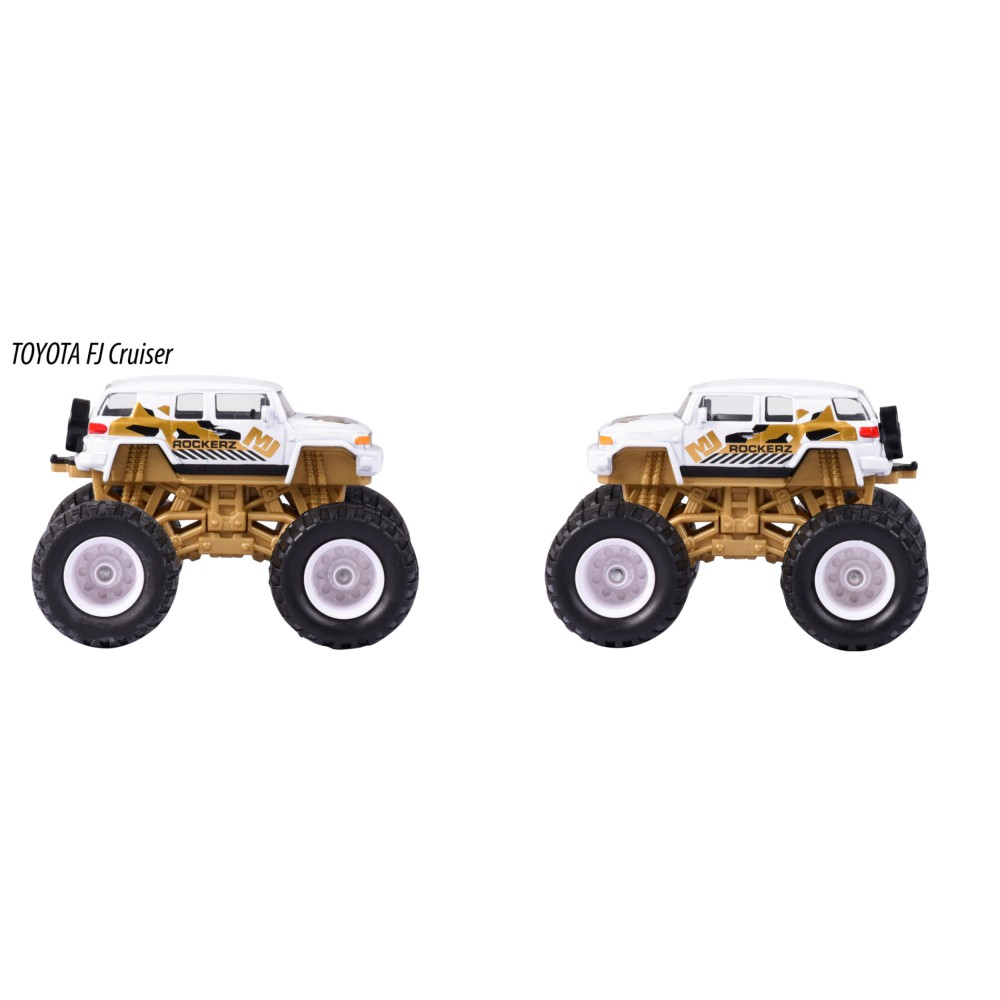 Машинка Majorette Toyota FJ Cruiser Gold Rockerz 2054033 02 монстр-трак 2054033 — фото 4