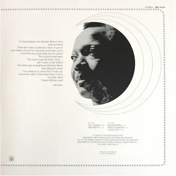 Brother Jack McDuff – Moon Rappin LP
