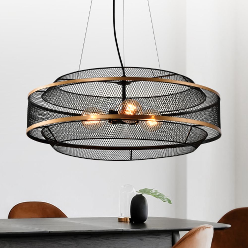 Люстра Rivoli Marika 5090-203 3 х Е27 40 Вт лофт-кантри | Rivoli