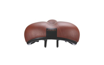 Седло BBB BaseShape Upright one piece cover коричневый