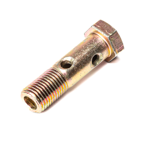 Болт-штуцер на форсунку, МТЗ, дв. ММЗ, М14, 2 отверстие