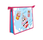 Папка для тетрадей А5 пластик. молния сверху "Catshake 2023" (Пчелка)