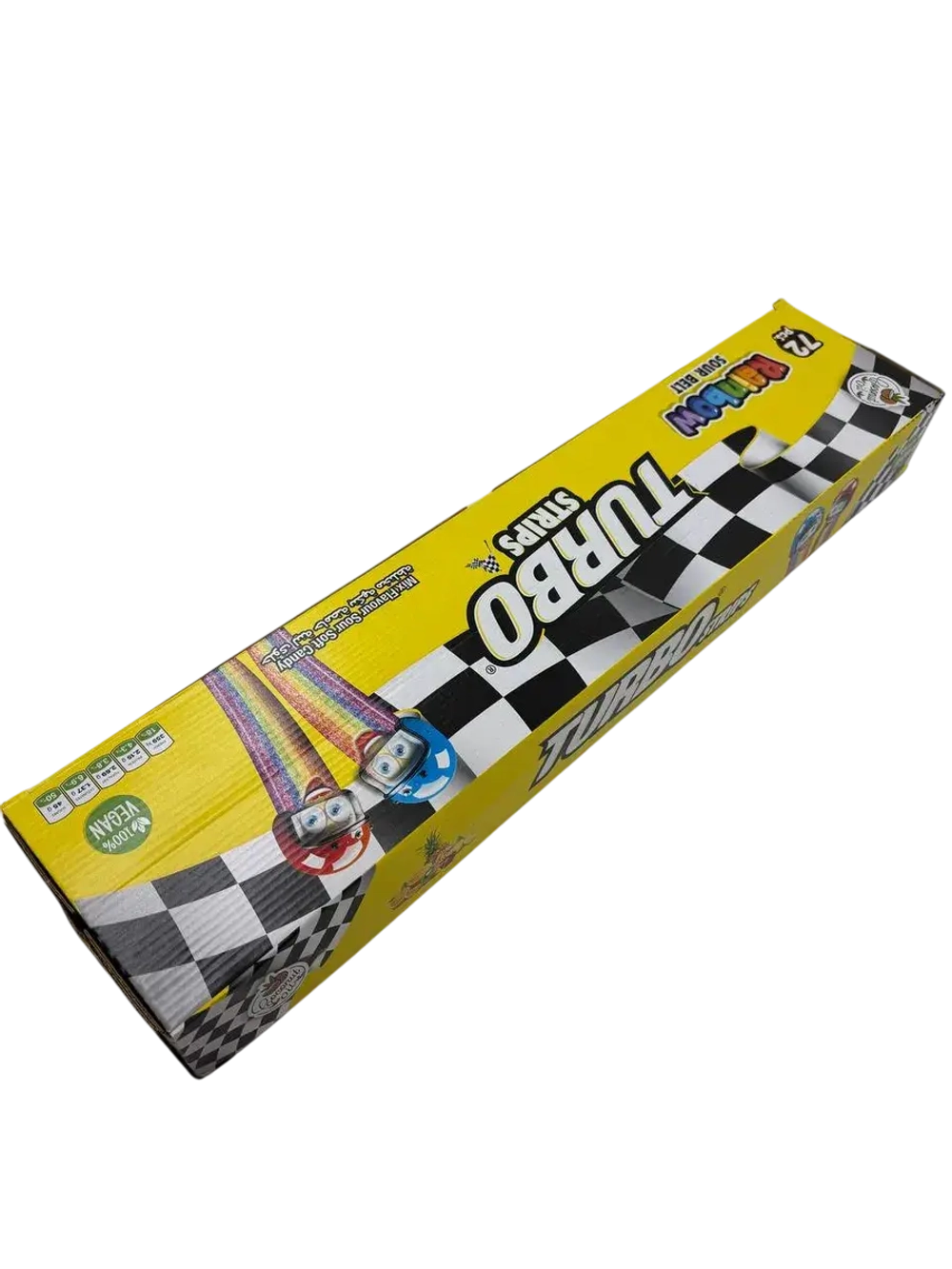 Кислый жевательный мармелад Turbo , радуга (72шт)