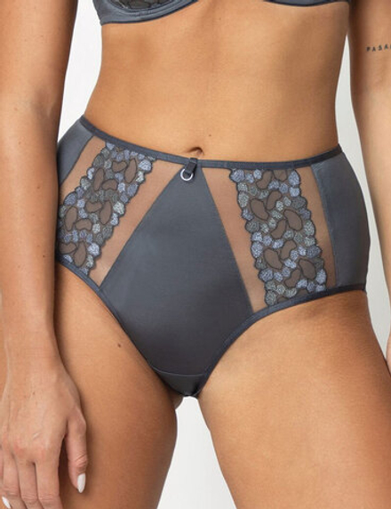 Трусы Subtille Genrietta слипы высокие (графит)