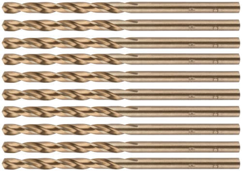 Сверло по металлу Cutop Profi с кобальтом 5%, 3,4 x 70 мм (10шт./уп.)---