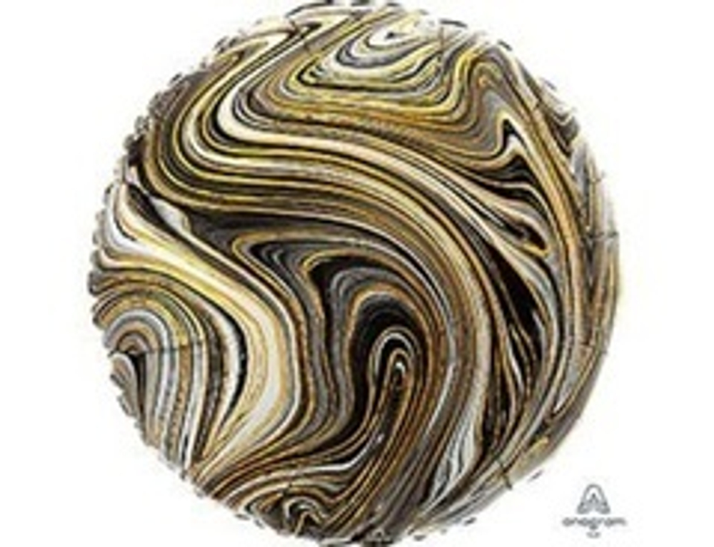 А Б/РИС КРУГ 18" Мрамор Black