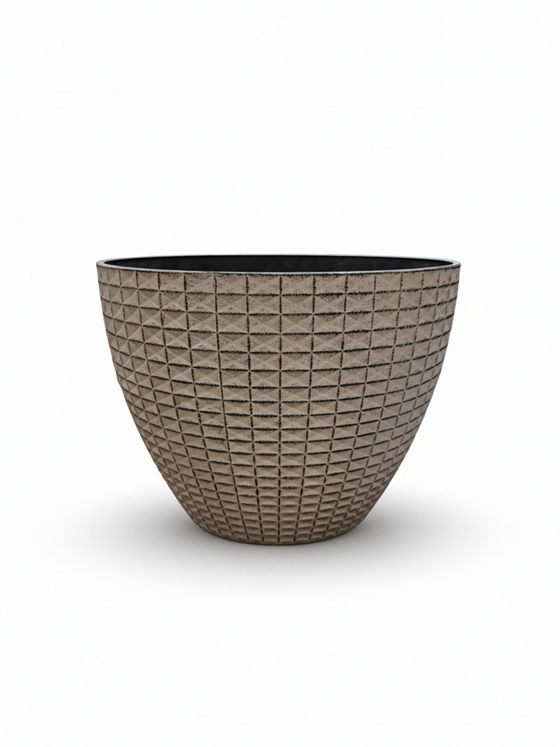 Кашпо Этно диаметр 29см х высота 22см, 9л