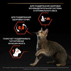 Сухой корм Pro Plan Sterilised VITAL FUNCTIONS для стерилизованных кошек для поддержания функций почек, мозга и иммунитета с лососем