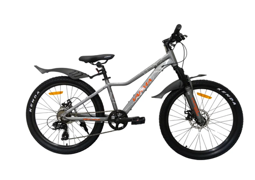 Велосипед 24" Varma Benit 460DA р.13" 7ск. серо-оранжевый