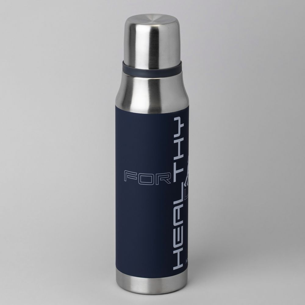 ТЕРМОС HEALTHY LIVE 1000 МЛ, КОЛБА НЕРЖ.СТАЛЬ 18/10