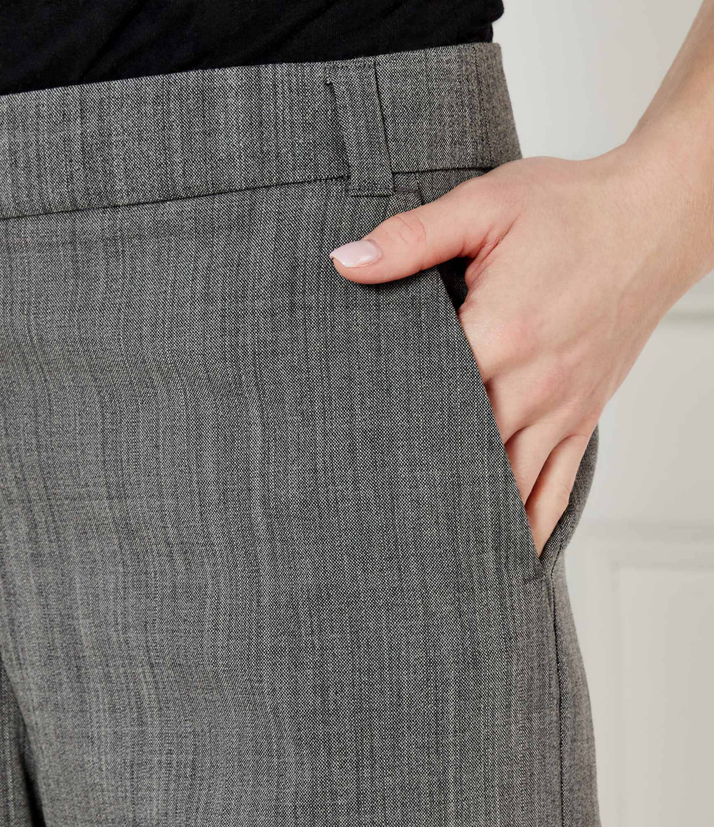 Хлопковые штаны SAIO MAX&Co. - серый(6131032)