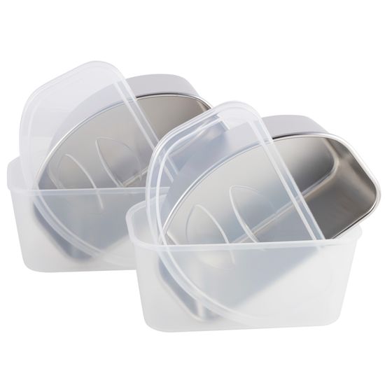 Ланч бокс 750 мл. Kamille KM 2138 (пластик, нержавеющая сталь)