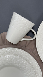 Кружка Magistro Rodos, 300 мл, фарфор, белая