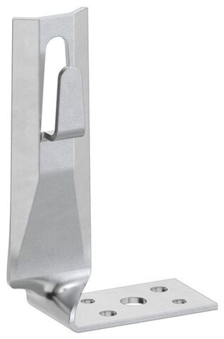 Держатель проводника круглого 6-8мм угловой скрыт. H=140мм оцинк. сталь IEK ZDP87-11-1-68-140