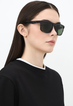 Спортивные очки 100% BLAKE Matte Black Havana - Grey-Green Lens