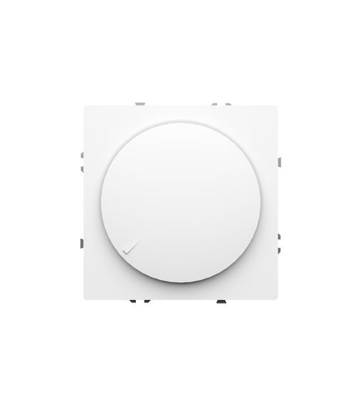 Терморегулятор электронный Voltum S70 с индикацией и датчиком, для теплого пола, (белый глянцевый) VLS070101